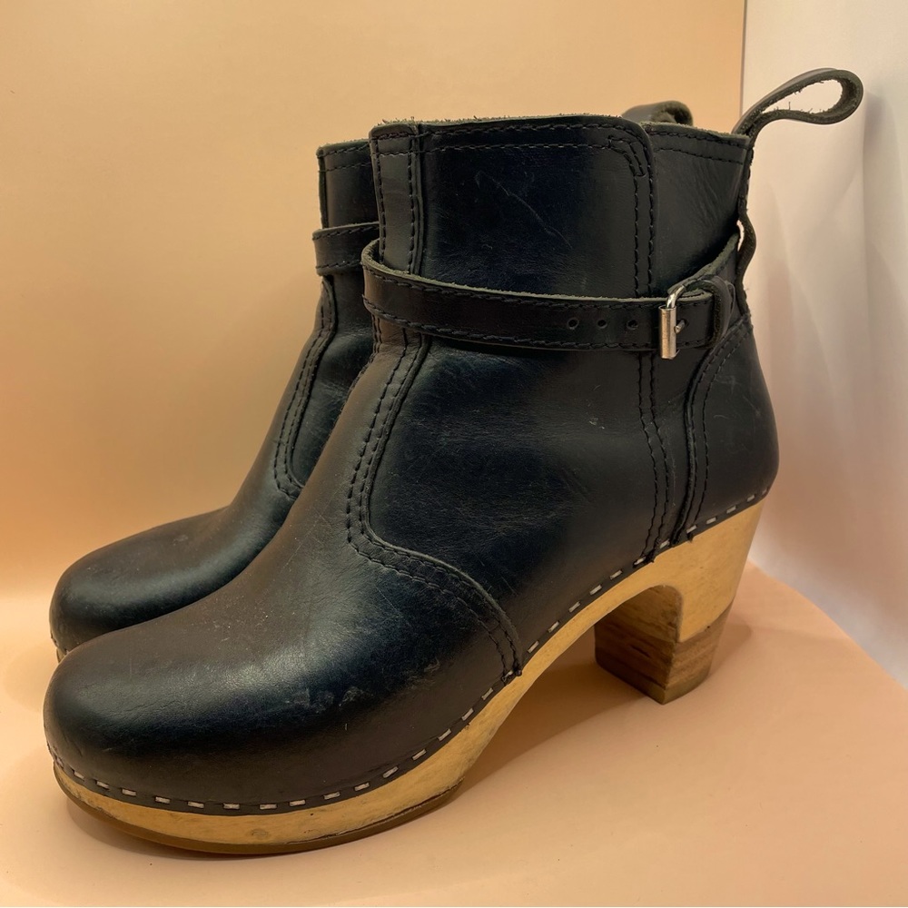 Swedish Hasbeens Jodhpur Ankle Boots EU 38 US 7.5